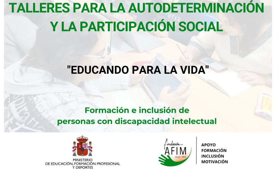 Talleres para la autodeterminación y la participación social